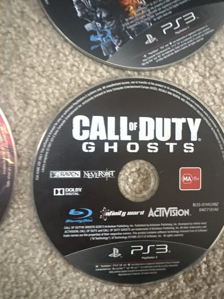 8 PlayStation 3 game-discs bulk Carousel 10
