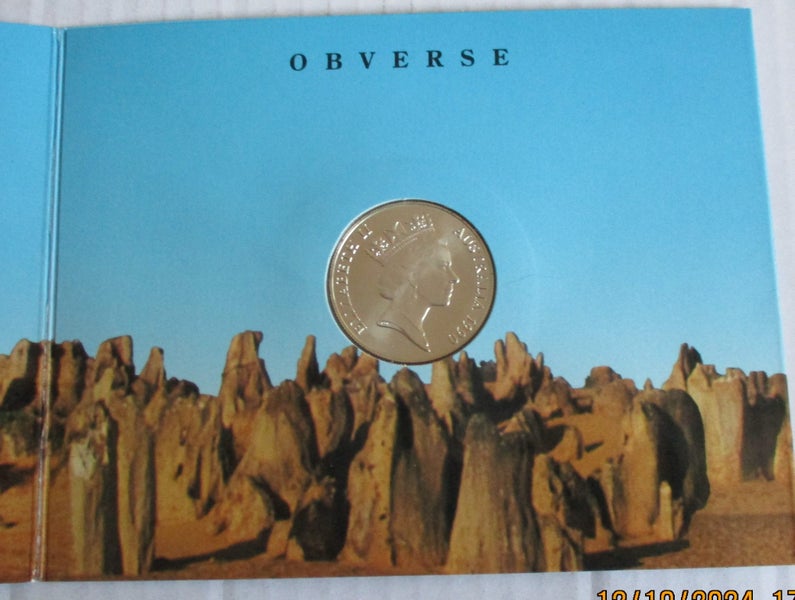 1990 Western Australia $10 Silver Unc. Carousel 1