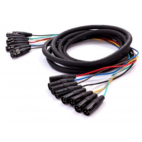 CHLP430LU4 :: Proel Signal Loom 8 x FXLR > 8 x MXLR 4m Carousel 1