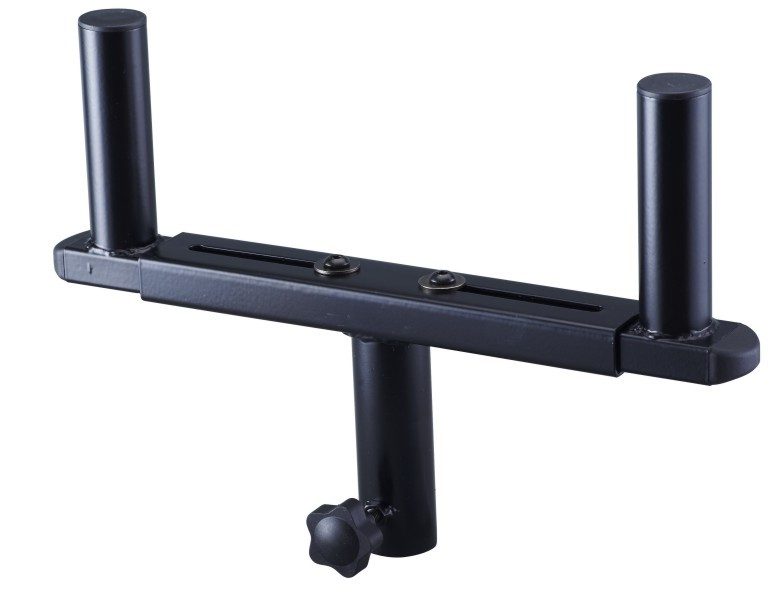 KP225 :: Proel Horizontal Twin Speaker Support Mount Carousel 1