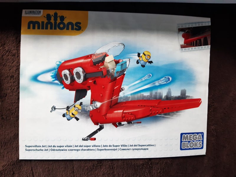 Minions Supervillain Jet - Mega Bloks Carousel 5