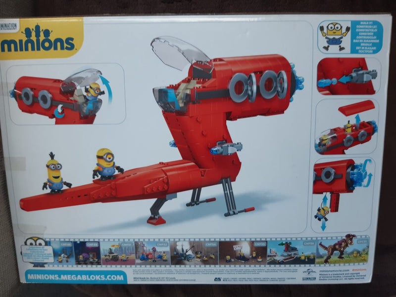 Minions Supervillain Jet - Mega Bloks Carousel 2