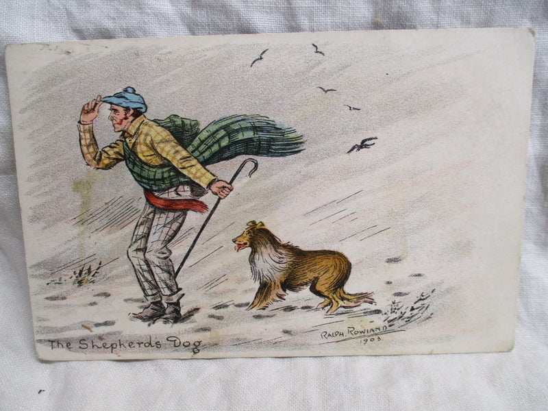 The Shepards Dog - Artist Postcard - PC 3277 Carousel 1
