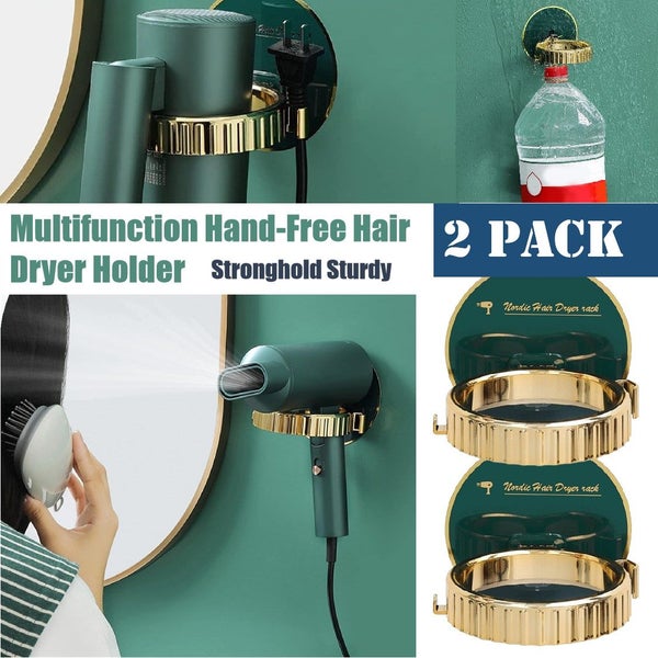 Bathroom Storage Cabinet Shelf Caddy Holde Hair Dryer *Over Stocked* Carousel 1