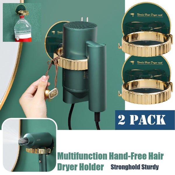 Bathroom Storage Cabinet Shelf Caddy Holde Hair Dryer *Over Stocked* Carousel 2