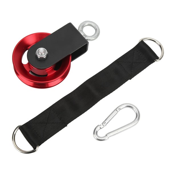 cable pulley gym pulley Cable Gym Fitness Pulley Small Hanging Pulley 360 Degree Carousel 1