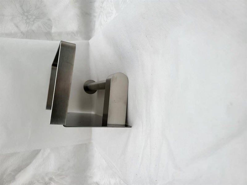 Toilet Paper Holder with Tray - Brushed Stainless Steel (168351) Carousel 2