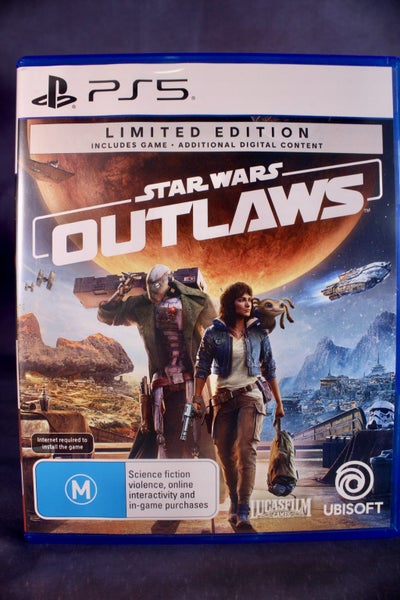 STAR WARS OUTLAWS LIMITED EDITION PS5 AMAZING GAME 30% OFF "GREAT BARGAIN" $69 Carousel 1