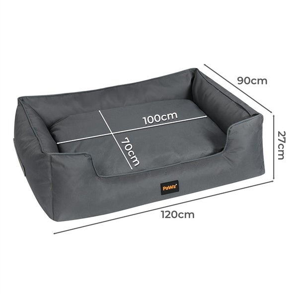 Pawz Waterproof Pet Dog Calming Bed Chew Proof Orthopaedic Removable Extra Large Carousel 10