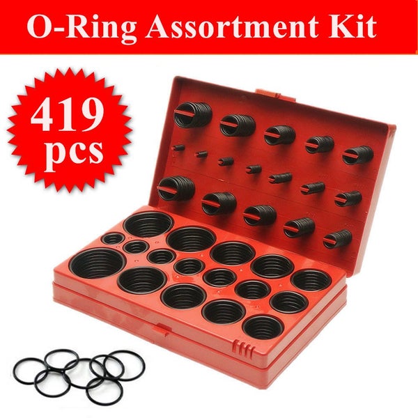 NEW 419pcs Universal O-Ring Assortment Kit Brand New Afterpay Carousel 1