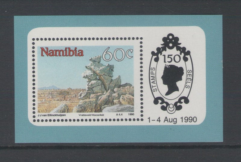 Namibia - 1990 Landscapes Miniature Sheet - UHM - MS544a Carousel 1