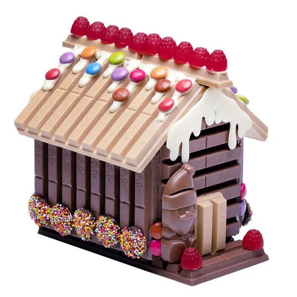 KitKat Christmas Cabin Kit Jumbo Sized 2.1kg Carousel 4