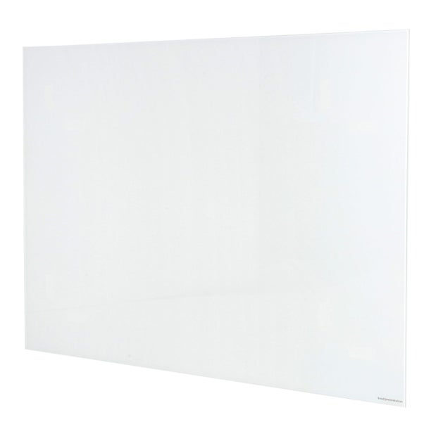 Whiteboard - Magnetic Glass 600 x 900mm - White Carousel 2