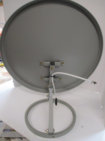 Portable 45cm Satellite dish Ideal for Freeview and or Sky Carousel 2