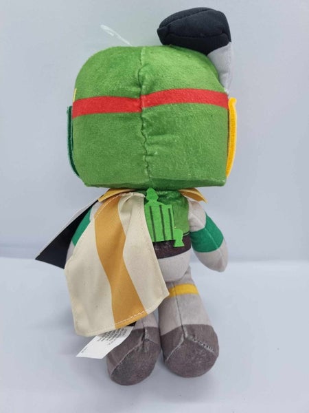 Star Wars BOBA FETT 8"in Plush Disney Galaxy’s Edge Trading Outpost NEW Carousel 3