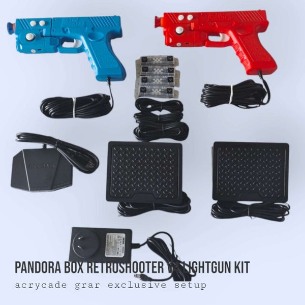 Official Pandora Retroshooter Light Gun 4Ir , version 4 Nz kit, NZ stock. Carousel 1