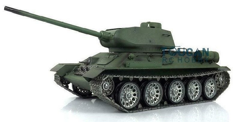 Heng Long 3909-1P RC Russia Tank Car T34-85 7.0 Version Green Vehicle Models ... Carousel 2