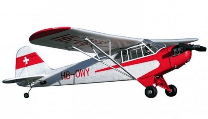 FMS 1400MM J3 Piper CUB V4 +FLOAT + Reflex Stabilizer ARTF W/O TX/RX/BATT Carousel 1