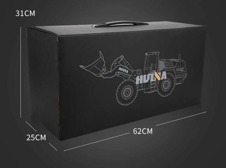 Huina 1583 Alloy Remote Control RC Wheel Loader 1:14 Scale Metal Model ( Tota... Carousel 13