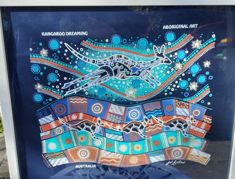 Kangaroo Dreaming Print by J.W. Eastwood Carousel 2