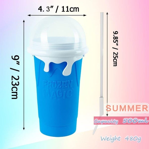 New Slushy Maker Cup Quick Frozen Magic Cup DIY Afterpay Carousel 7