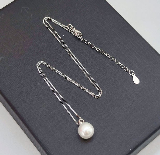 Pearl Pendant Necklace EBZ3YMT-162981389256195114