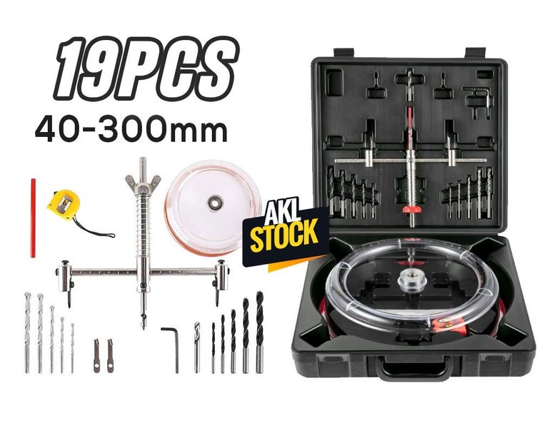 Drywall Hole Saw Kit - New In Stock NZ Clearance DEAL Carousel 1