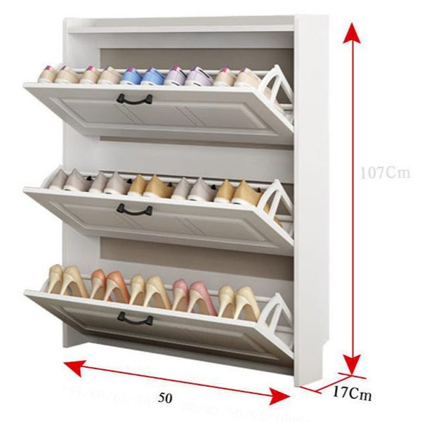 Shoe Cabinet Rack Organiser Storage Shelf Carousel 2