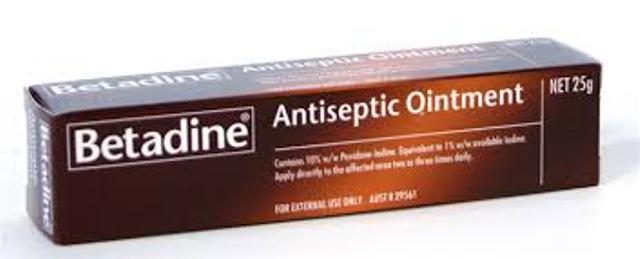 BETADINE Antiseptic Ointment 25g - **Pakuranga Pharmacy** Carousel 1