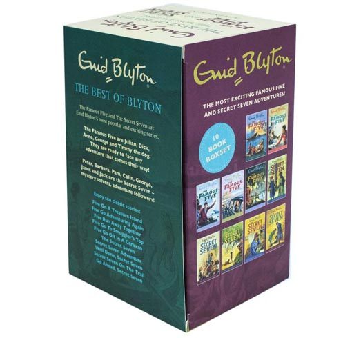 Best of Enid Blyton Famous Five and Secret Seven 10 title boxset Carousel 1