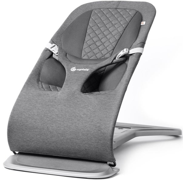 Ergobaby: Evolve 3 in 1 Bouncer - Charcoal Grey Carousel 1