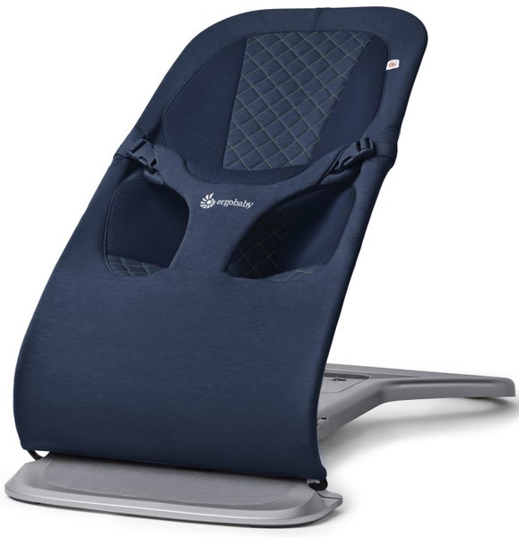 Ergobaby: Evolve 3 in 1 Bouncer - Cool Blue Carousel 1