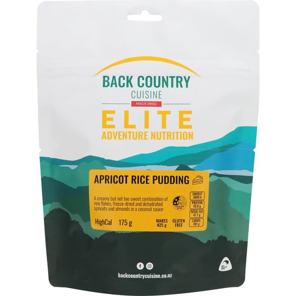 Back Country Cuisine Elite High Cal Apricot Rice Pudding Regular Carousel 1