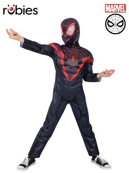 MILES MORALES DELUXE LENTICULAR COSTUME, CHILD ASSORTED SIZES Carousel 1
