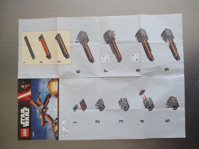 Lego Star Wars First Order Star Destroyer & Poe's X-Wing Fighter Carousel 6