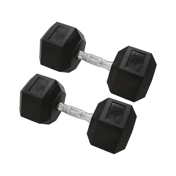 Hex Dumbbells 2x35KG Carousel 1