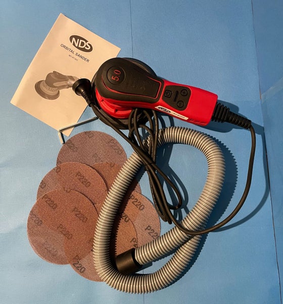NDS Orbital Sander Eccentricity 5mm 150mm 4000-10000 RPM 350W WT-R7303 Carousel 2