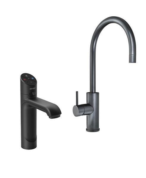 Zenith Hydrotap 5in1 Classic plus Arc Mixer (Matte Black) Carousel 1