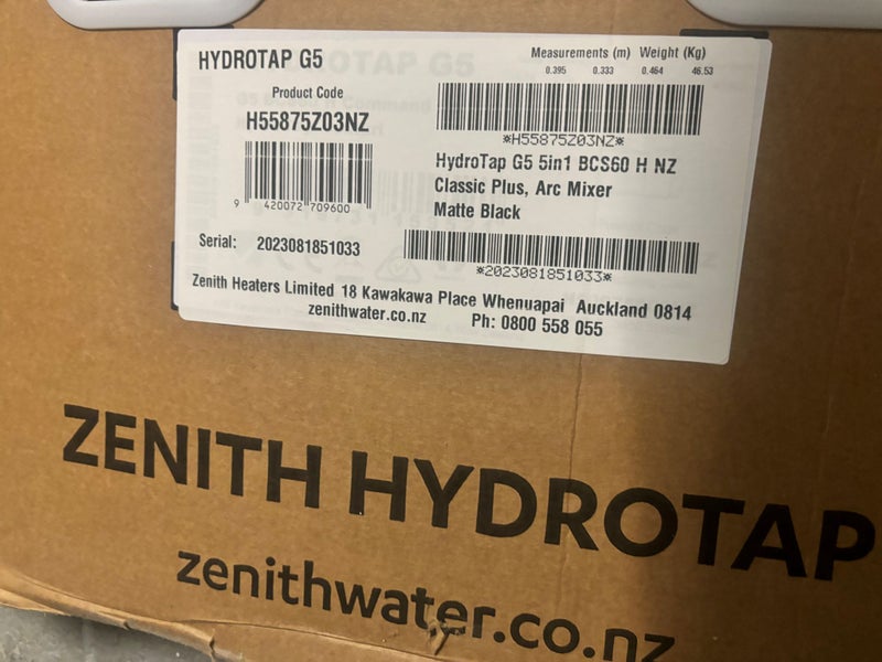 Zenith Hydrotap 5in1 Classic plus Arc Mixer (Matte Black) Carousel 4