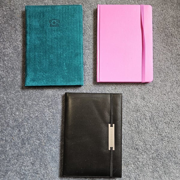 CHOOSE A NOTEBOOK OR AN ADDRESS BOOK (WILL SELL AS A SET) Carousel 1