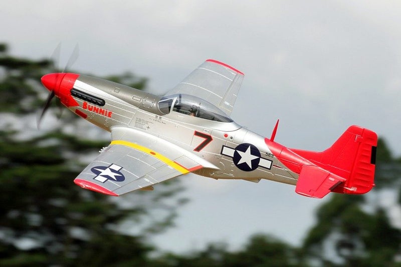 FMS 1700MM P51-D 6S Red Tail PNP with Reflex V2 Carousel 2