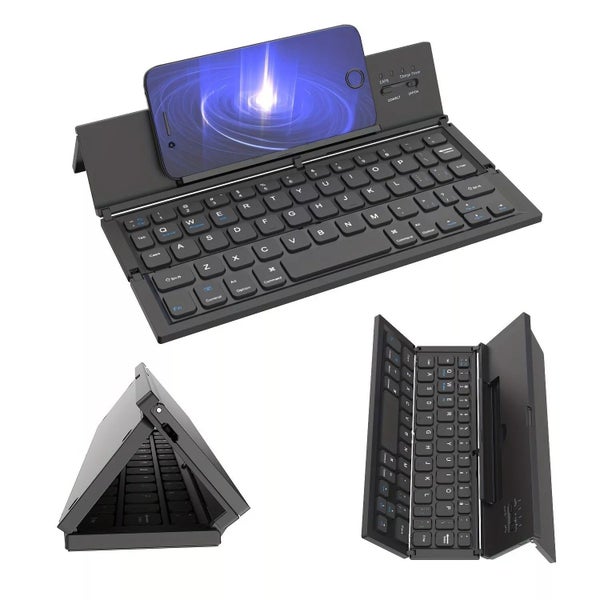 Mini Foldable Bluetooth Keyboard For iOS Windows Android Carousel 1