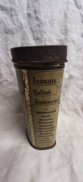 Old Advertising Tin - Fynnon Mineral Salt England - TNX 3897 Carousel 2