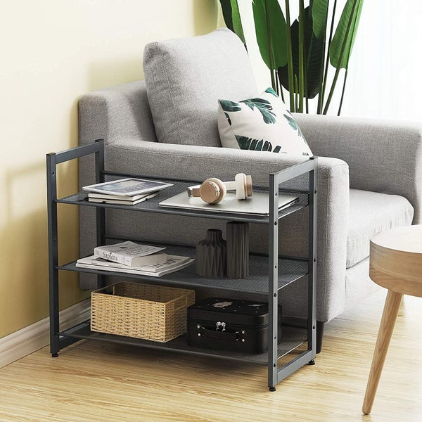 3 Tier Metal Shoe Rack Carousel 8