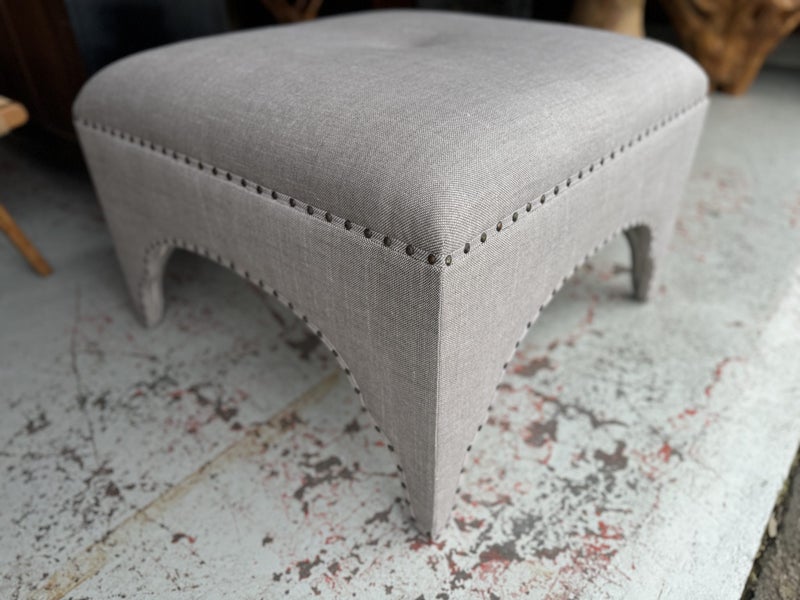Quality Upholstered Ottoman or Coffee Table Carousel 1