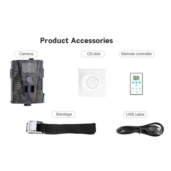 Ht-001 1Mp Ip54 Waterproof Ir Night Vision Security Hunting Trail Camera Nova... Carousel 6