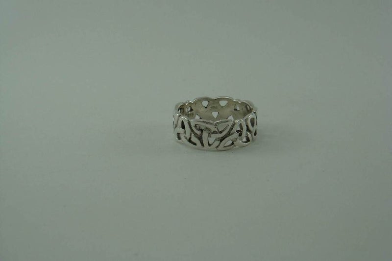 Ring | Celtic Band4 | unisex | sizeO | sizeQ | sizeR | 925 Stg Silver #759 Carousel 1
