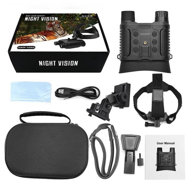 Nv8160 Head-Mounted Night Vision Device Binocular Digital 2.7 Inch Screen Out... Carousel 2
