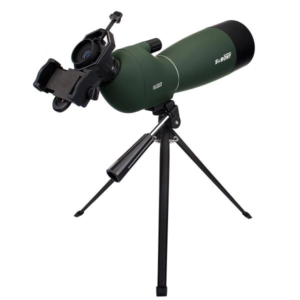 Sv28 25-75X70 Hd Birding Scope With Tripod - Green Film Carousel 1