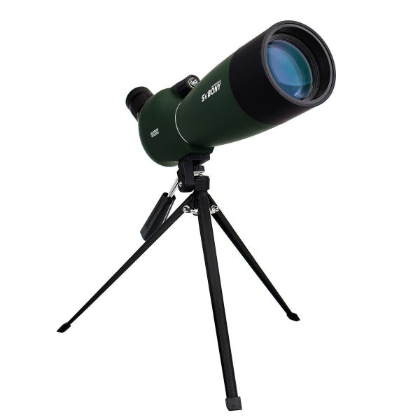 Sv28 25-75X70 Hd Birding Scope With Tripod - Green Film Carousel 2